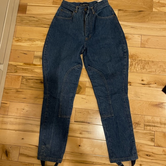 Ralph Lauren Denim - Incredible Vintage Ralph Lauren Equestrian Jodhpurs RIDING Jean Pants Size 4